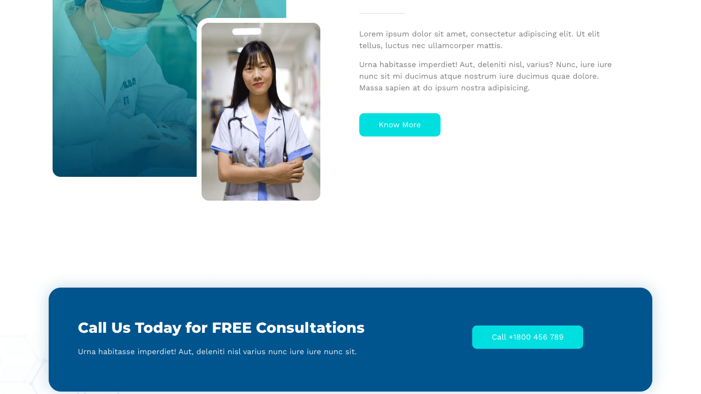 Medical One Pager Website - Image 3
